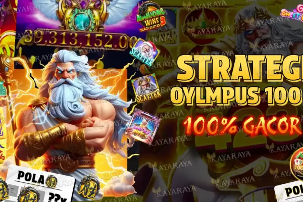 strategi menang olympus 1000