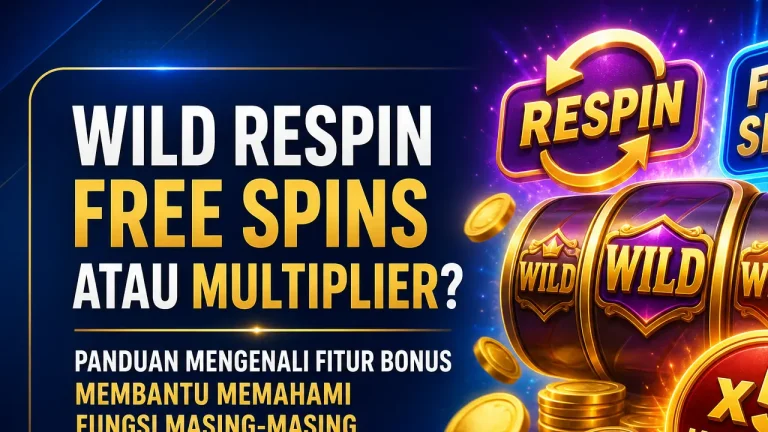 Wild Respin Free Spins atau Multiplier? Panduan Mengenali Fitur Bonus Membantu Memahami Fungsi Masing-Masing